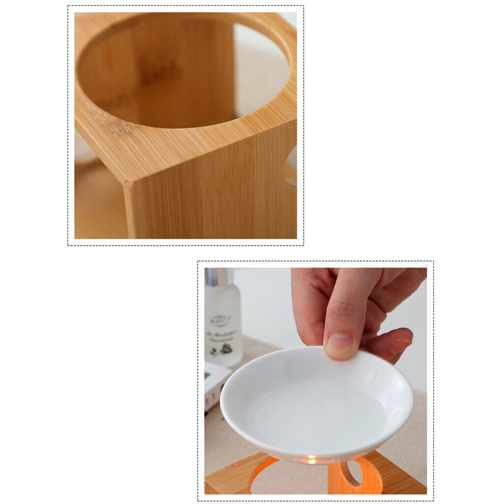 Essential Oil Burner Wax Melt Burner Aroma Oil Warmer Spa Yoga Home Decor