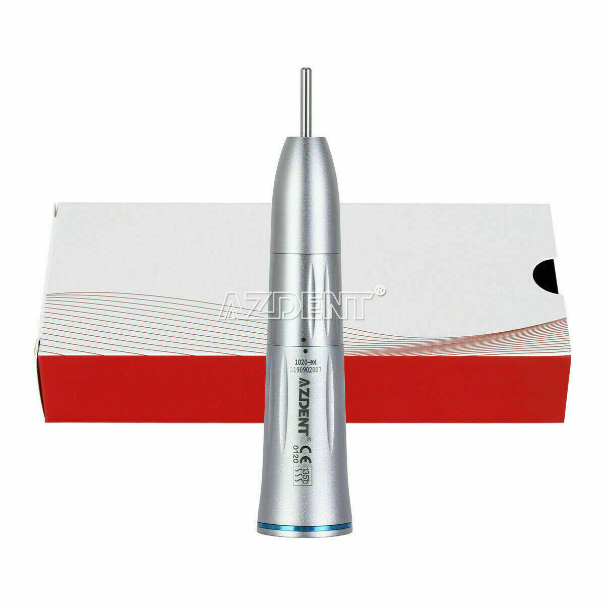 Dental Low Speed Straight Handpiece 1:1 Connector Inner Water Fit Motor AZDENT