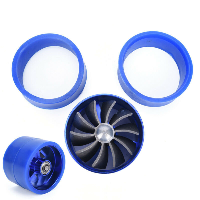 Universal Tornado Turbo Single Fan Air Intake Fuel Saver Fan Turbonator  JfJBDD