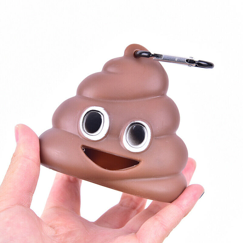 Dog Poop Bag Dispenser Eco-friendly Pet Waste Bag Holder Outdoor Dog Garb.l8