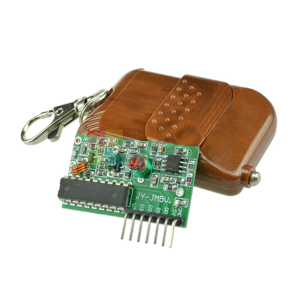 5PCS 315MHZ IC 2262/2272 4CH Key Wireless Remote Control Receiver Module Arduino