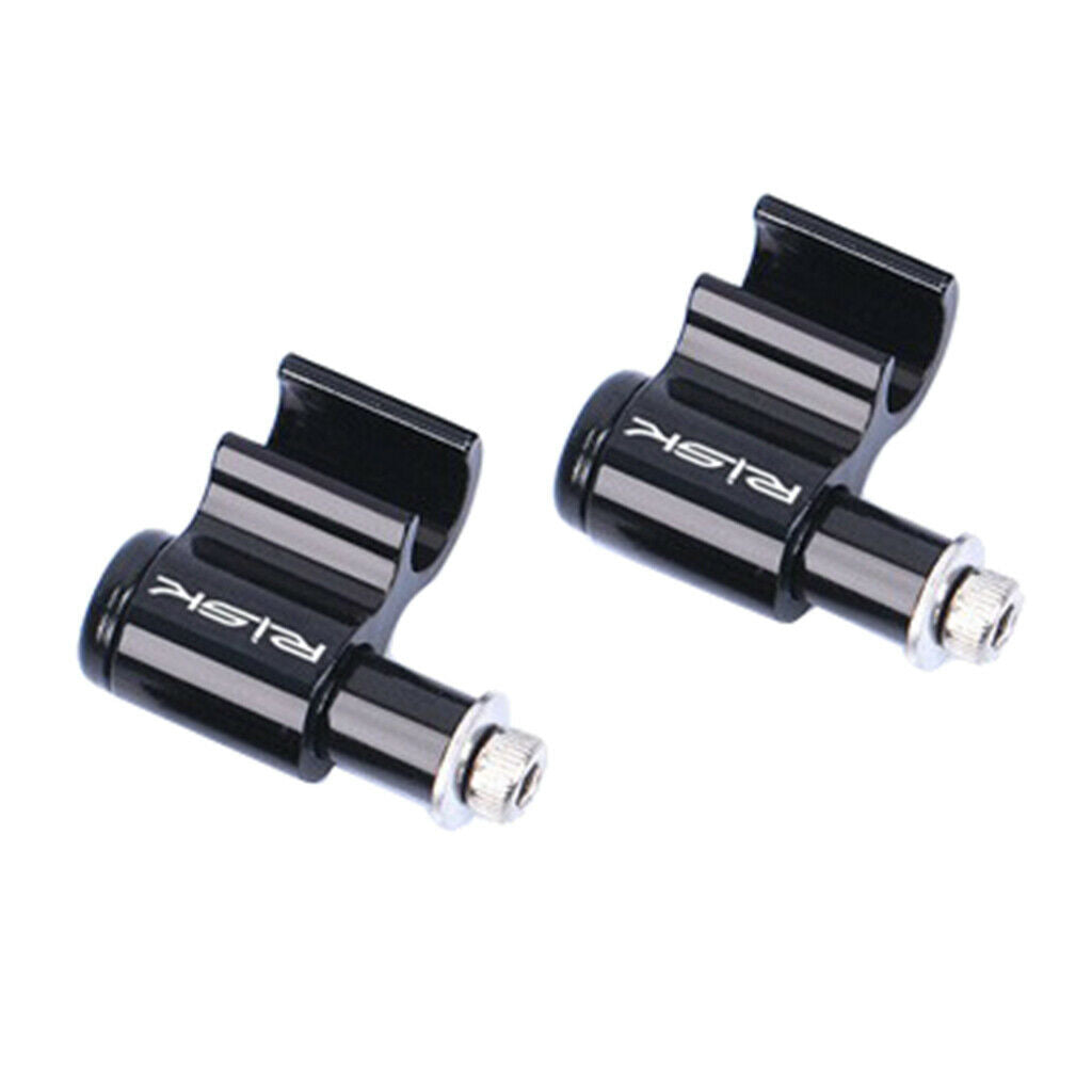 2pcs 2count Alloy Bike Brake Oil Line Holder Frame Conversion Retainer