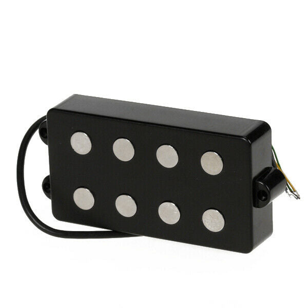 New Black 4 String Bass  Pickup For Active Bass Guitars Quality Parts