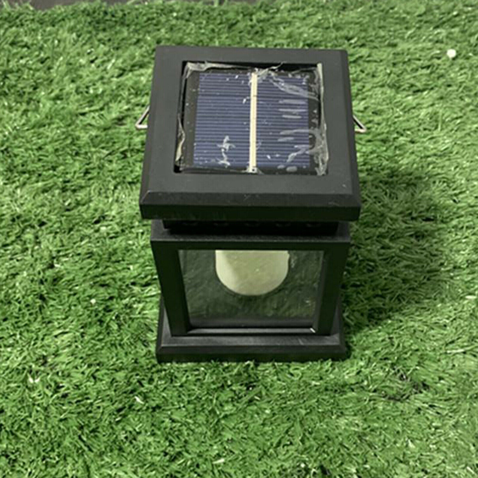 Outdoor Hanging Solar Lights Lantern Waterproof LED Lantern Flickering Flame