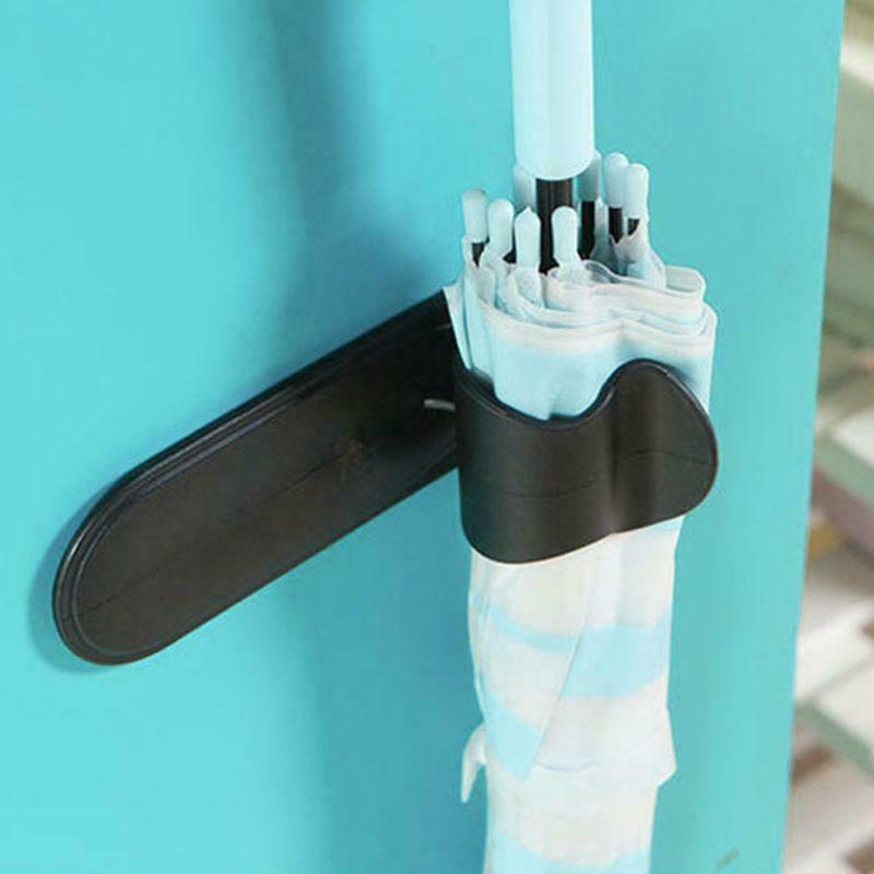 Portable Paste-type Umbrella Holder Multi-functional Small Hook Hanger Rack