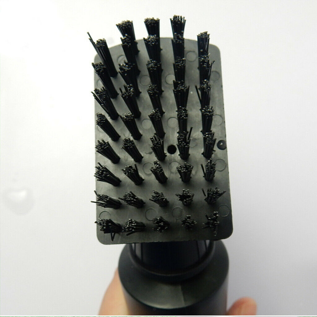 Golf Brush and Club Groove Cleaner Attaches to Golf Bag Ball Washer Grip