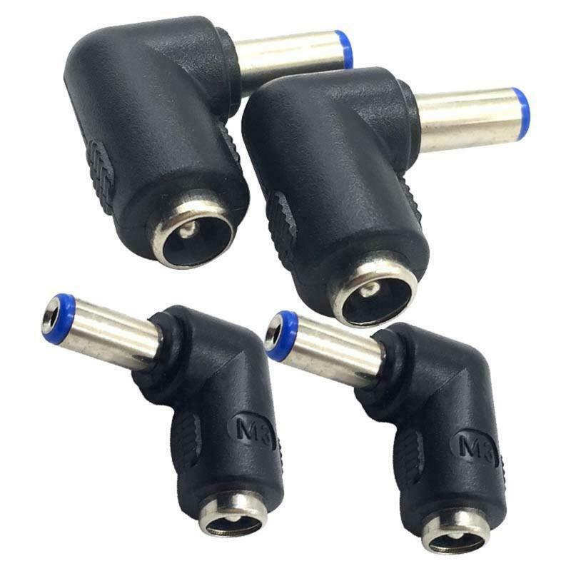 55X 25 DC Male To 55CX21 Female Power Adapter 90 Degree DC Right Angle 5Pcs