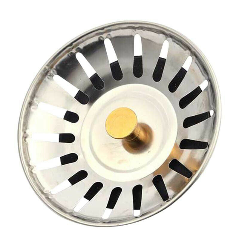 1x Floor Drain Sink Filters Stainless Steel Drain Plug Home Practical Durable