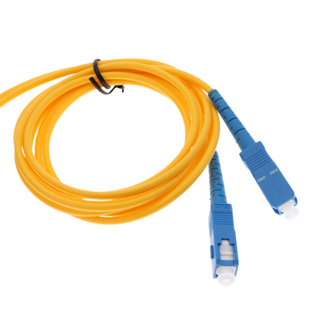1 Pack Fiber Splitter Cable, 1310nm-1550nm SC 1 to 2 SC FTTH Fiber Splitter