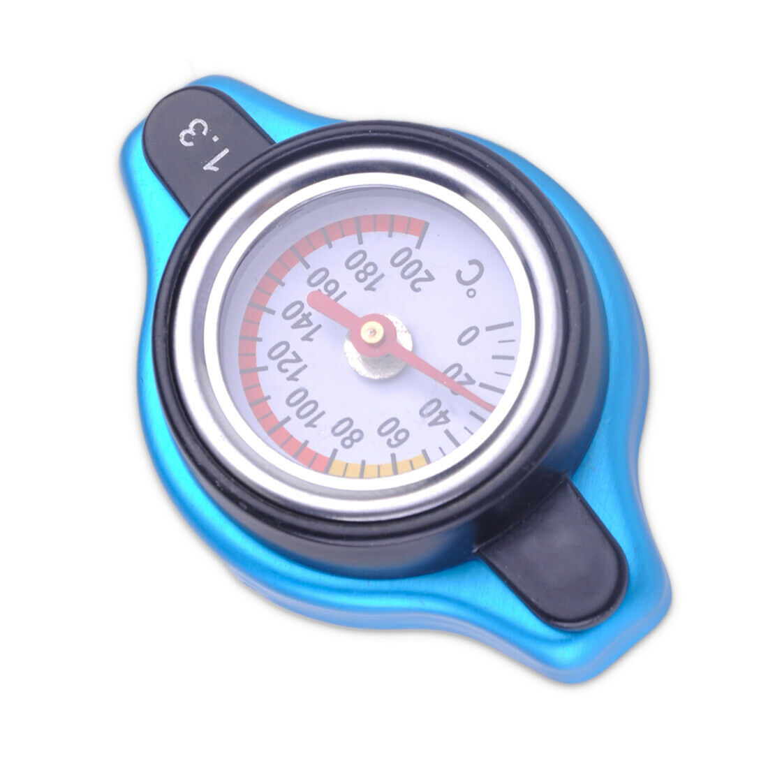 Car Thermostatic Gauge Radiator Cap Cover 1.3 bar Small Head Water Temp Meter An