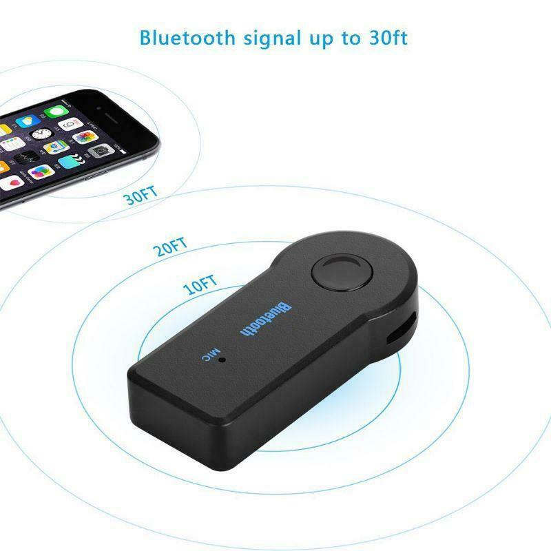 AUX3.5mm Jack Bluetooth Receiver Car Wireless Adapter Transmitter Music Receiver