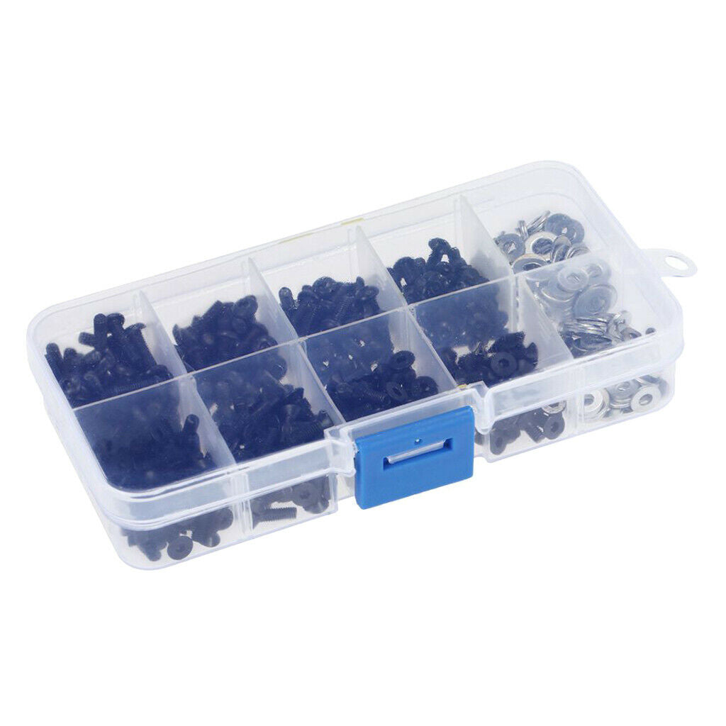 180 pcs/set Metal Screw Kit For 1/10 HSP  RC Car