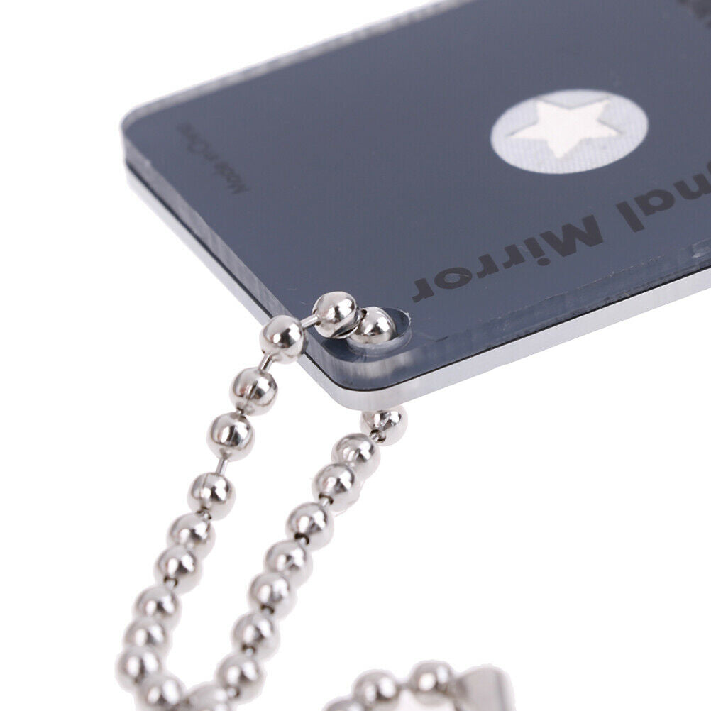 1pc Portable Emergency Floating Signal Mirror Suvival EDC reflective MirrorJ DD