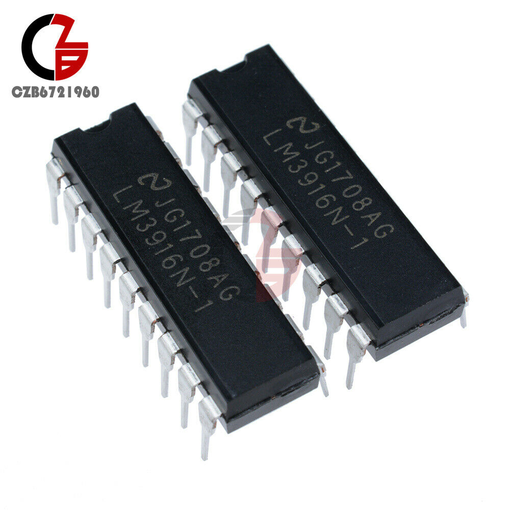 10Pcs LM3916N-1 LM3916N-1/NOPB LED Display Driver IC NSC DIP-18 LM3916N-1