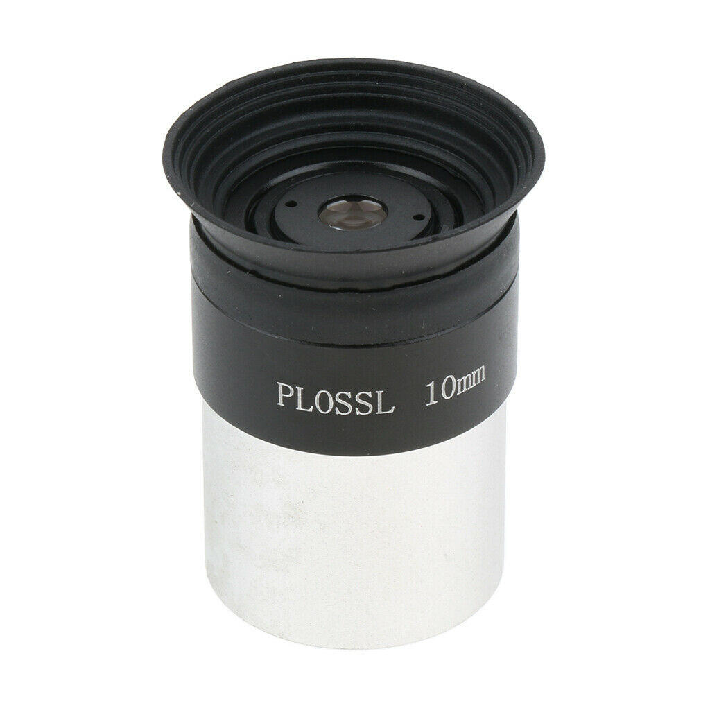 1.25”/31.7mm 10mm Plossl Eyepiece Lens Fully Coated for Astronomy Telescopes