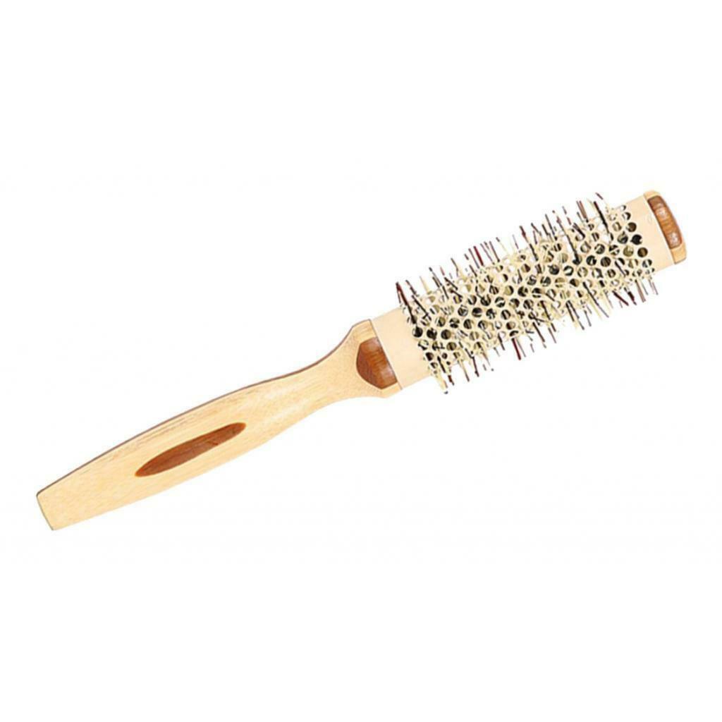 Anti-Static Round Hair Comb Roller Hairbrush for Curling Straightening M