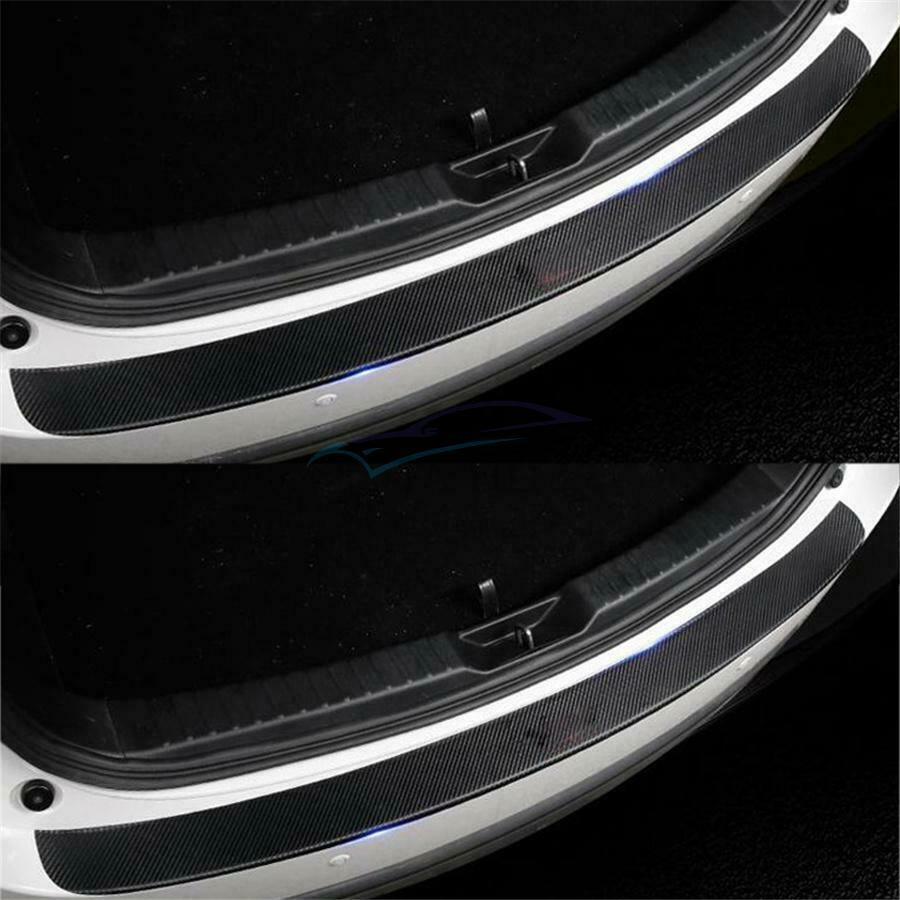 1 Piece PU Leather Autocar Rear Bumper Cover Trim For Mazda CX-5 CX 5 2017-2021