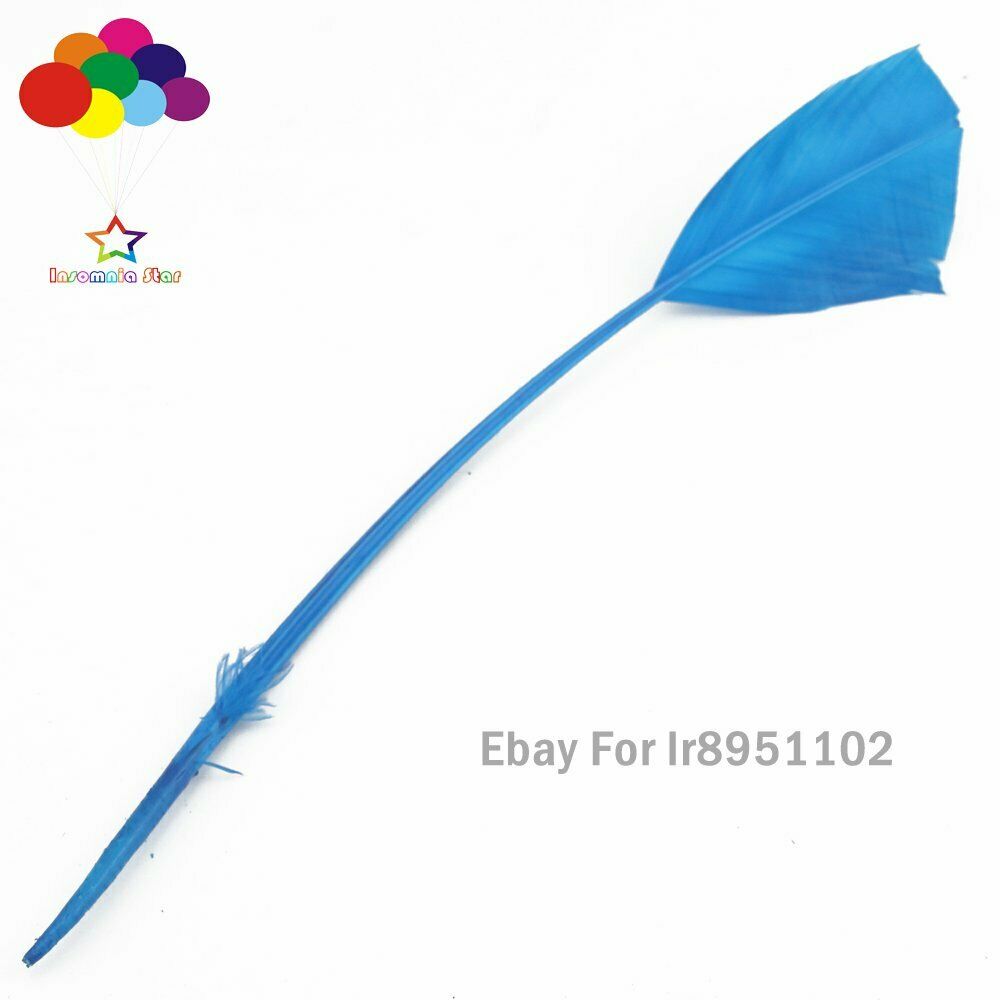 blue lake 100 pcs 28-35cm turkey wing feathers 11-14inch Plume making Carnival