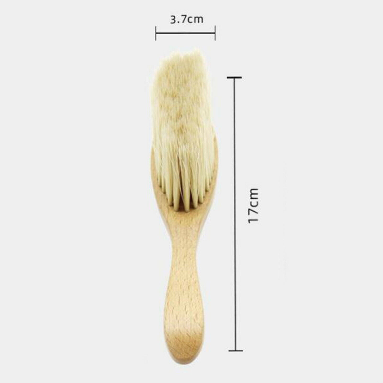 Nylon Hair Cleaning Brush Dust Barber Brush Hairdressing Tool 17x3.7cm