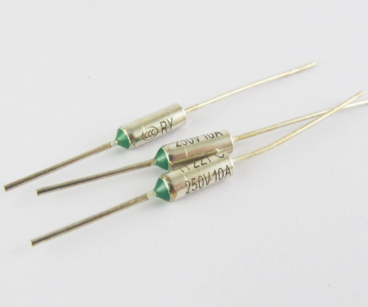 1pc Microtemp Thermal Fuse 192Â°C TF Cutoff 10A 250V