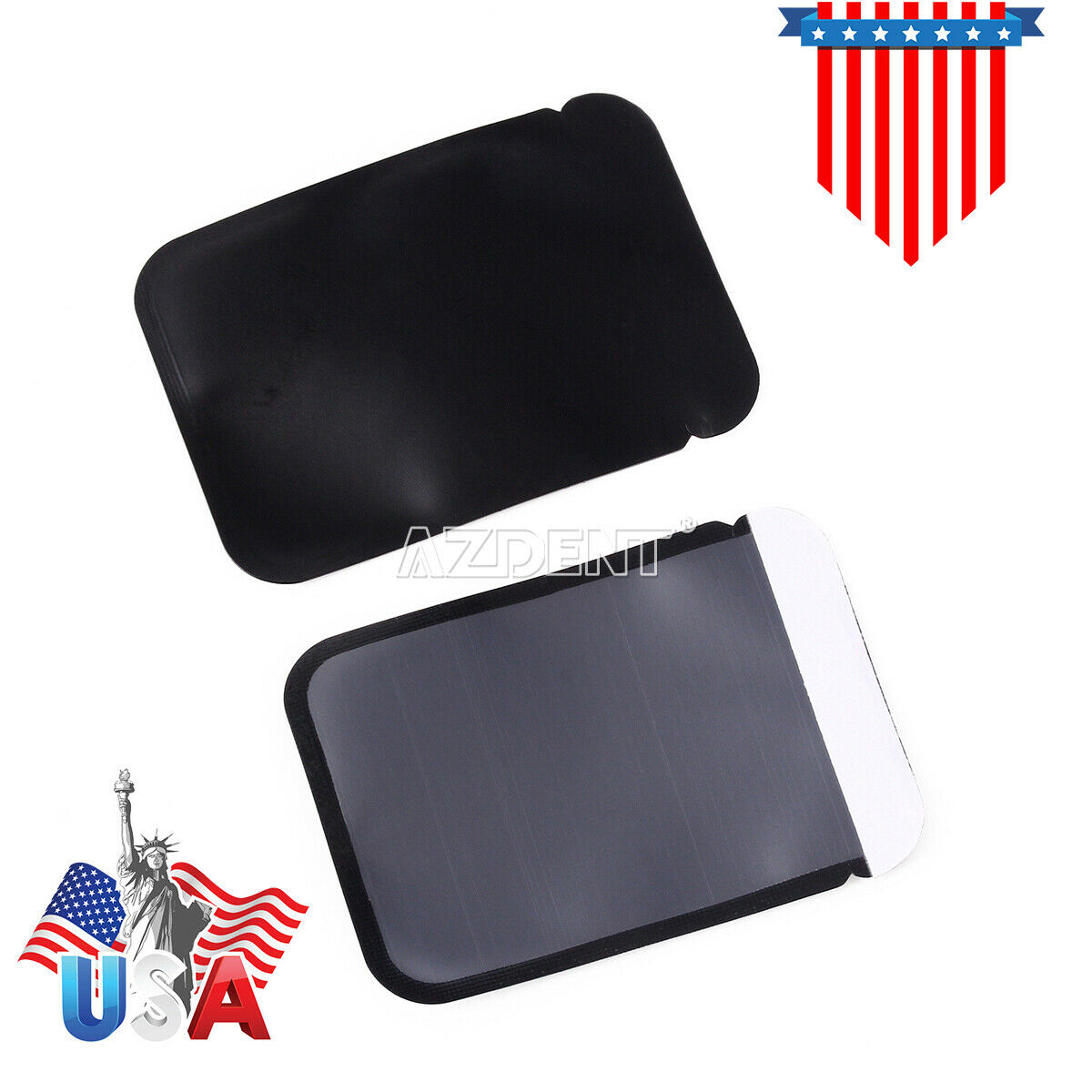 5 Packs Dental Digital X-Ray Scan Barrier Envelopes Phosphor Plate 33*44mm