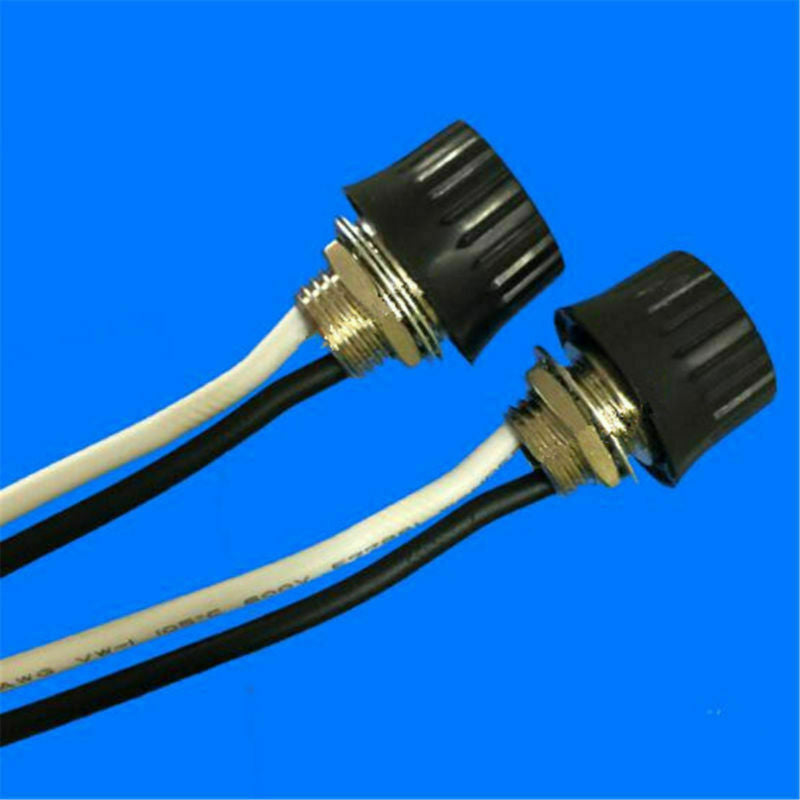 5 Sets Rotary Style On/Off Canopy Switches 3/1 amps at 125/250 Black