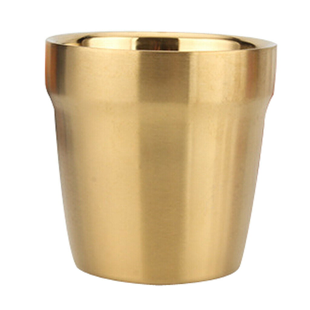 Double Wall Wine Cup 304 Stainless Steel Beer Mug