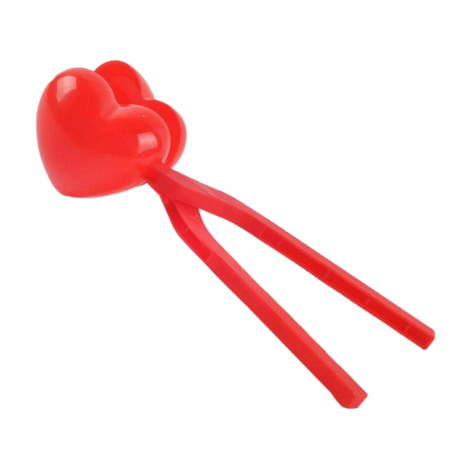 Heart Snowbal Maker Clips Kids Children Beach Snow Sand Mold Games Kid Gift