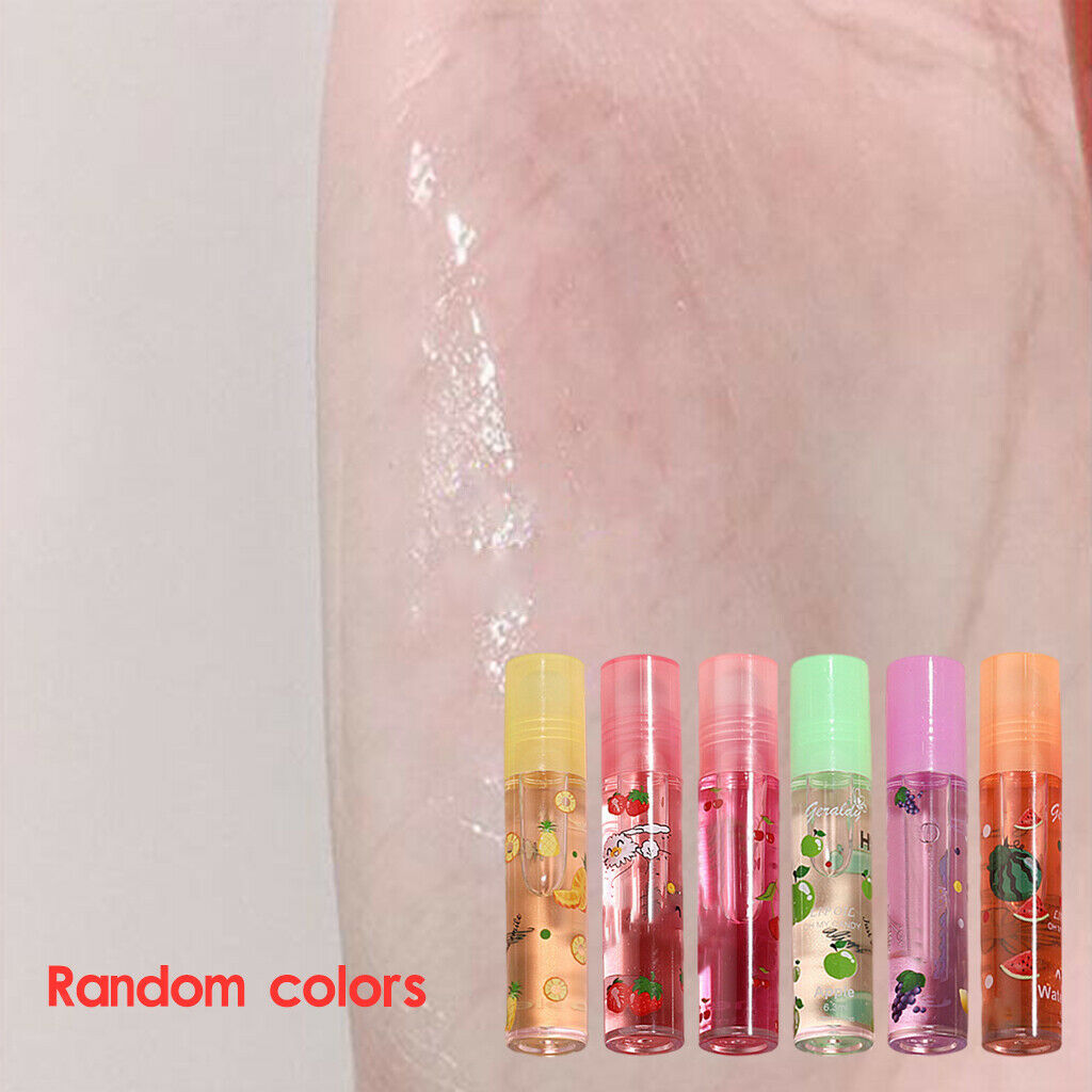 Roller Balls Lip Lacquer Moisturizing Liquid Lipstick for Men Women Makeup