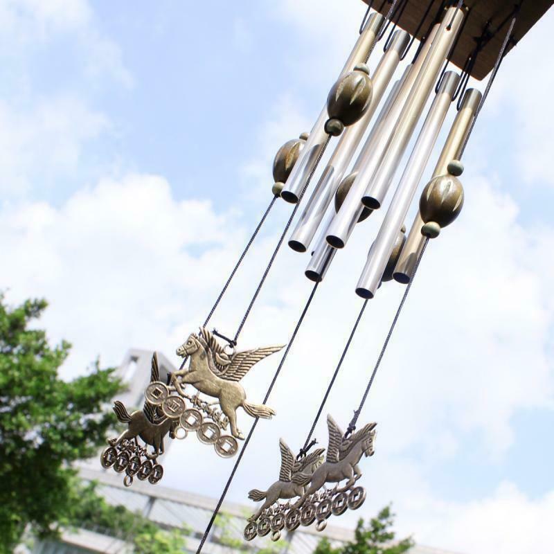 Relaxing Brass Yard Garden Outdoor Living Wind Chimes Windchimes Decor for Home