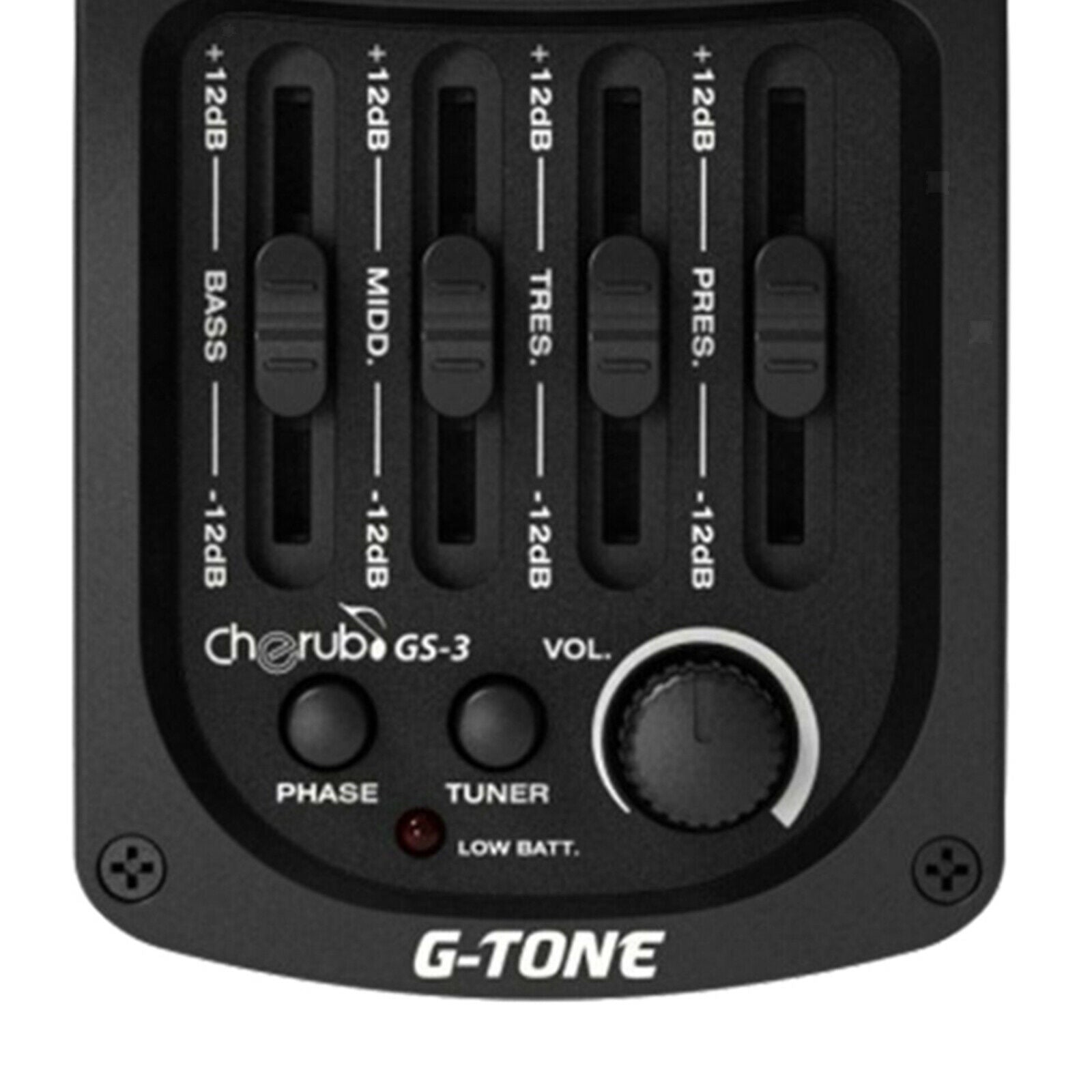 Guitar 4 Bands Pickup Equalizer Tuner System Muscial Instrument Accessories