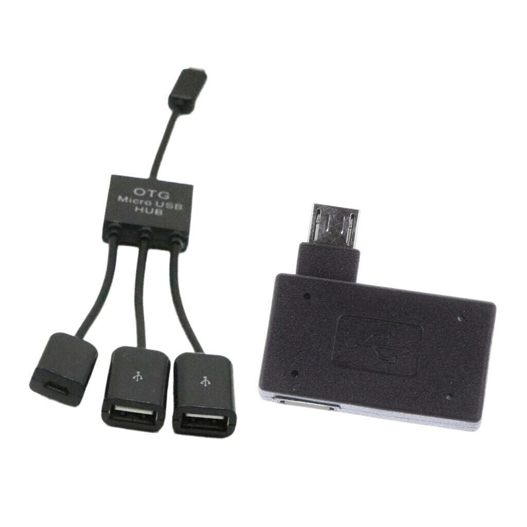 3 in 1 Micro USB OTG HUB Cable OTG Host Cable Adapter Micro USB 2.0 Adapter