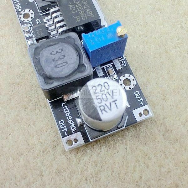 LM2596 DC-DC Step Down CC-CV Adjustable Power Supply Module Output DC 1.25V-37V