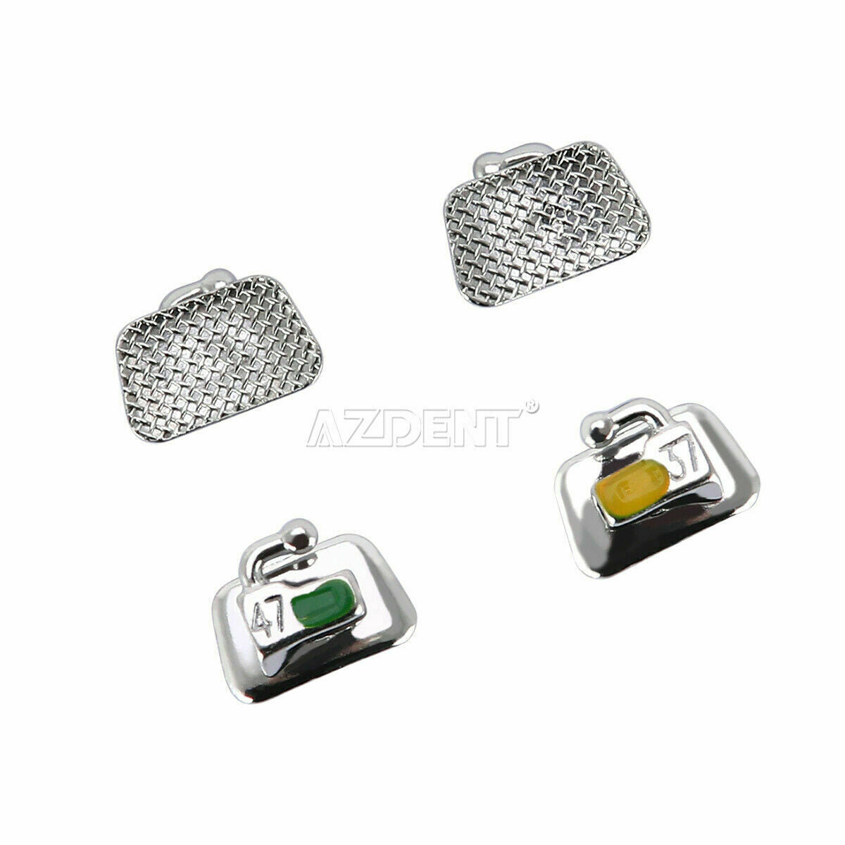 100 Bags Dental Bondable Buccal Tube Non-Convertible Roth 022 For2nd Molar CA