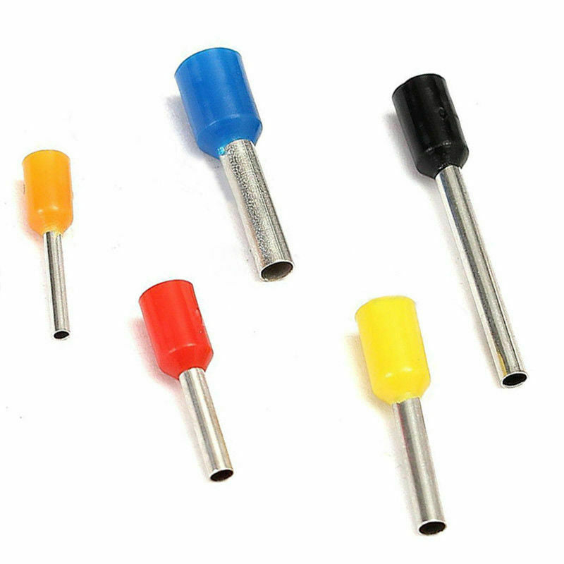 1020Pcs Wire Crimp Connector Cable Cord Pin End Bootlace Ferrule Terminal Kits