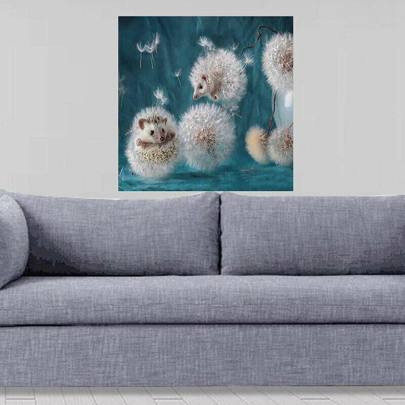 Hedgehog 5D Diamond Painting Full Drill Embroidery Cross Stitch Art Craft Kit HN