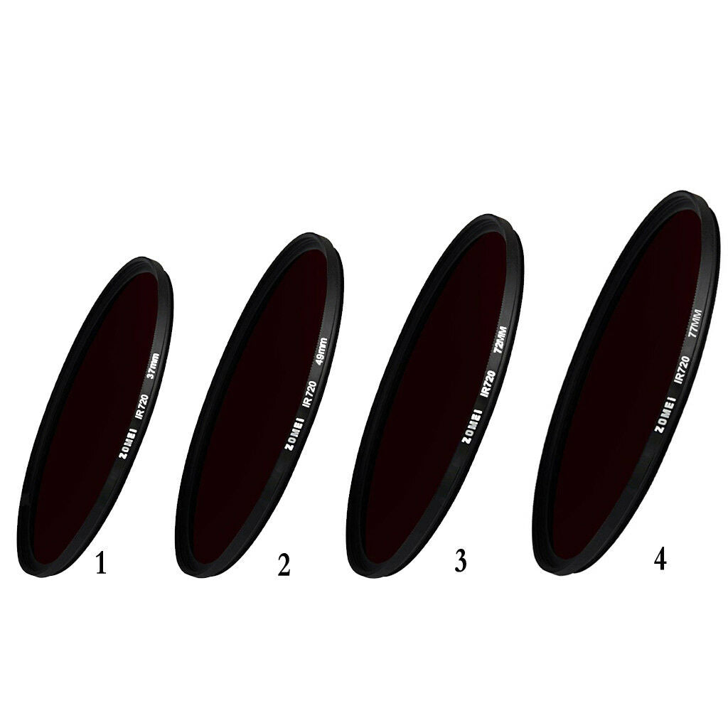 37mm Infrared Filter IR 720nm Wavelength Filter for   Canon DSLR Cameras