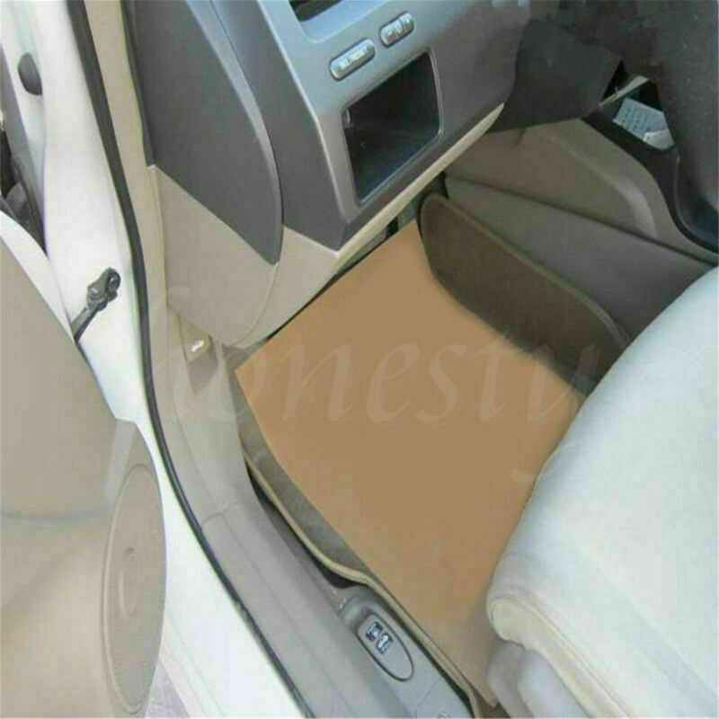 5pcs Universal Absorbent Kraft Paper Car Disposable Auto Floor Mats 40*52cm