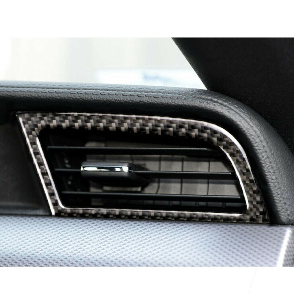 2 Pieces Car Side Air Conditioner Outlet Cover Trim For Ford Mustang 2015-17