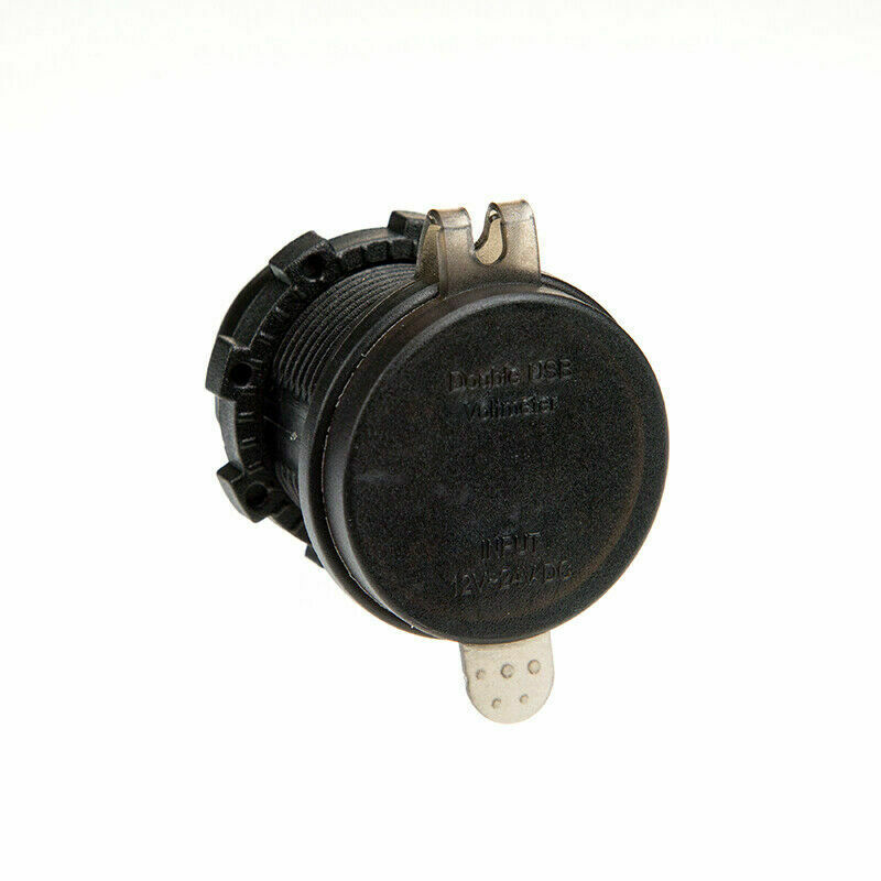 Green Light Motorcycle USB Charger Power Adapter Universal  Fit For Suzuki BMW