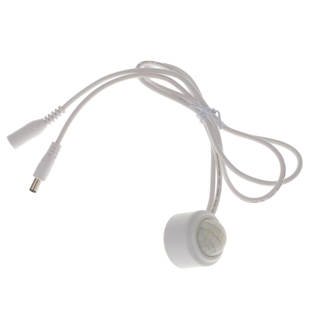 Mini PIR Motion Sensing Switch Occupancy Sensor Switch with Light Sensor for