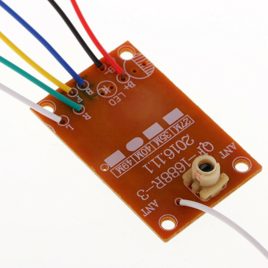 4CH 27MHZ Remote Controller Receiver Transmitter Board with Antenna Set DIY