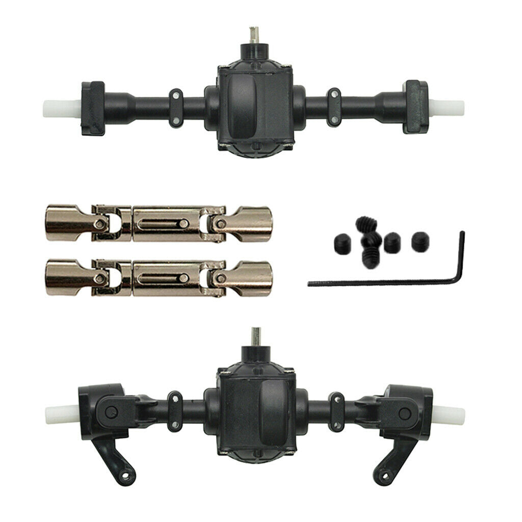 2 Pieces Metal Front / Rear Axle Differential For B-36 Q61 RC Car