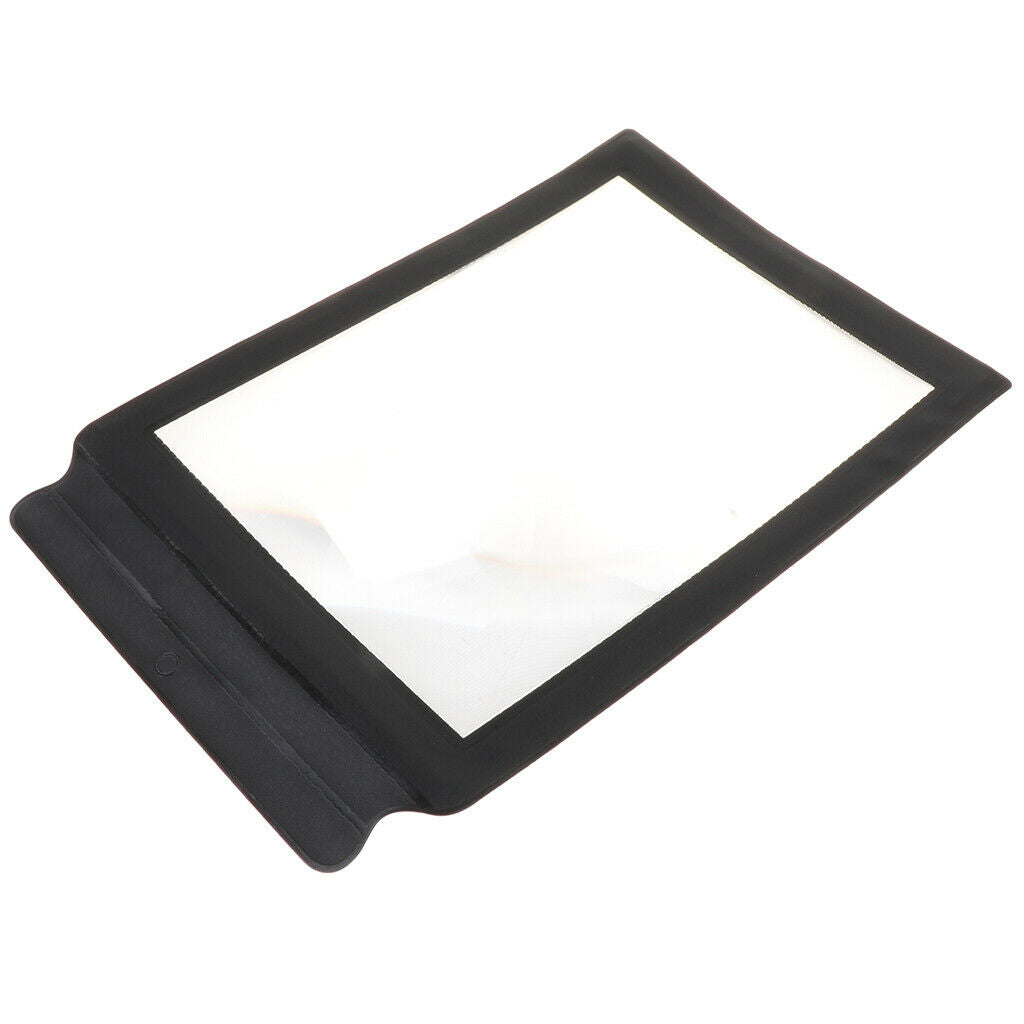 Triple Reading Magnifier Full Page Enlargement, Easy to Read. Magnification: 3