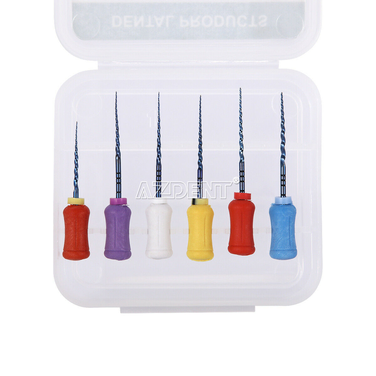 10 Kits AZDENT Dental SX-F3 Endodontic NiTi Hand Use Heat Activated Rotary File