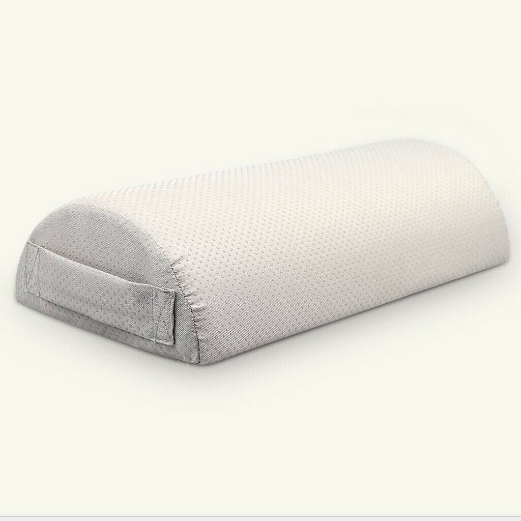 2pcs Memory Foam Pillow Supports, Chair Seat Foot Rest Under Desk Cushion,
