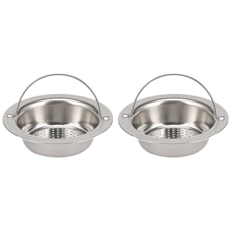 2PCS Upgrade Stainless-Steel Kitchen Sink Strainer (Hand-Held), Premium Drain Z5
