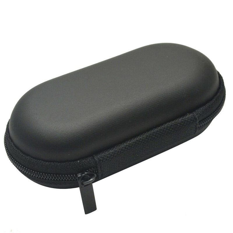 Travel Cable Mini Pouch Bag - Zipper Enclosure Carrying Case - EVA Hard Shell .