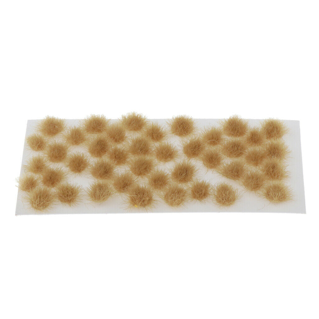 80pcs 5mm Studio Grass Tufts 1/72 1/48 1/35 Grass for Garden Patio Sandtray