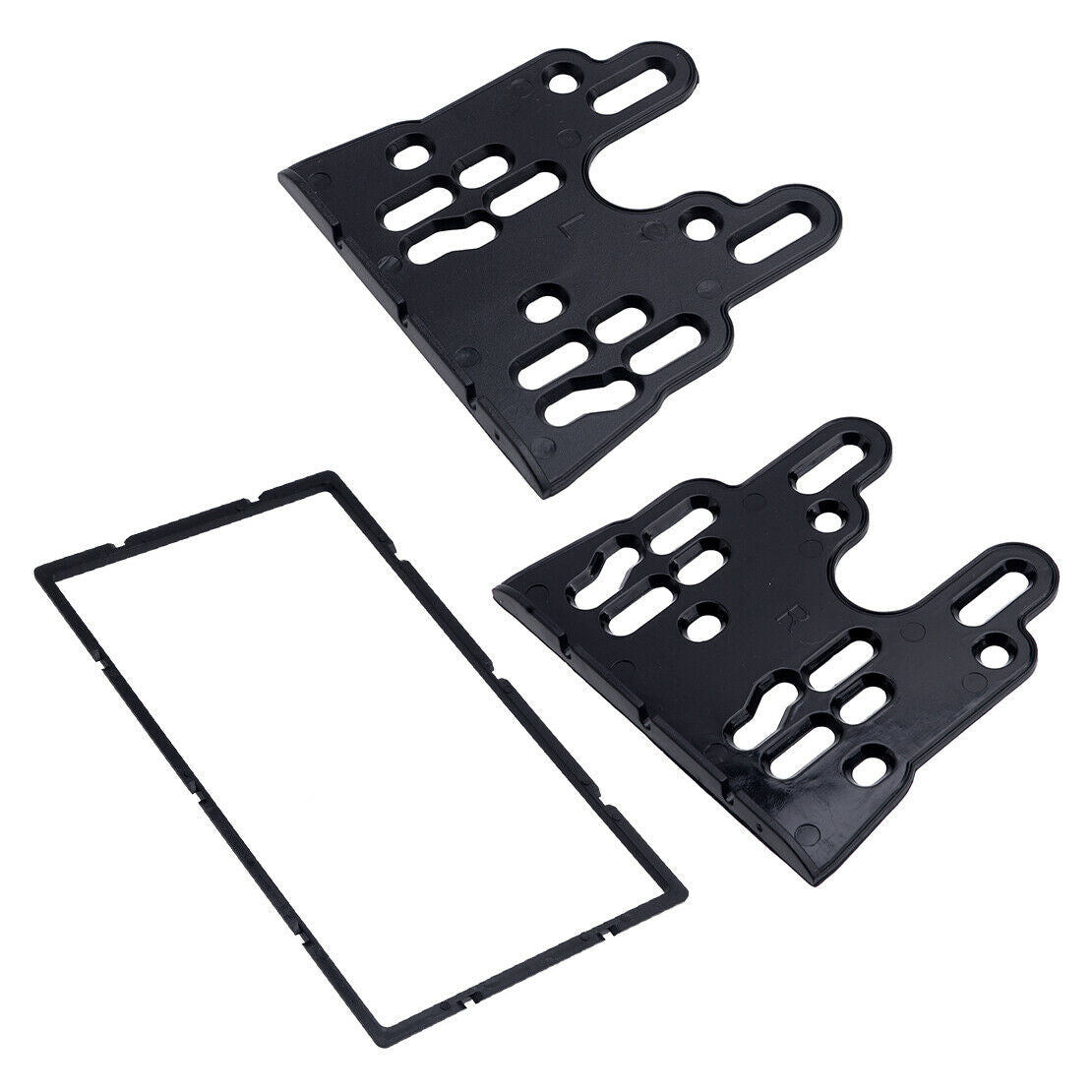 2 Din Radio Fascia Stereo Dash Panel Frame Fit For Hyundai I25 Solaris 2010-2018